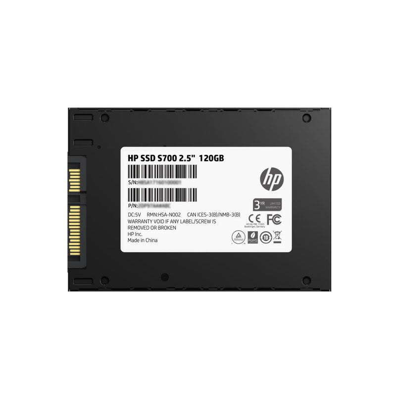 HP SSD S700 2.5" Sata III 3D Nand Mainstream Internal Solid State Drive