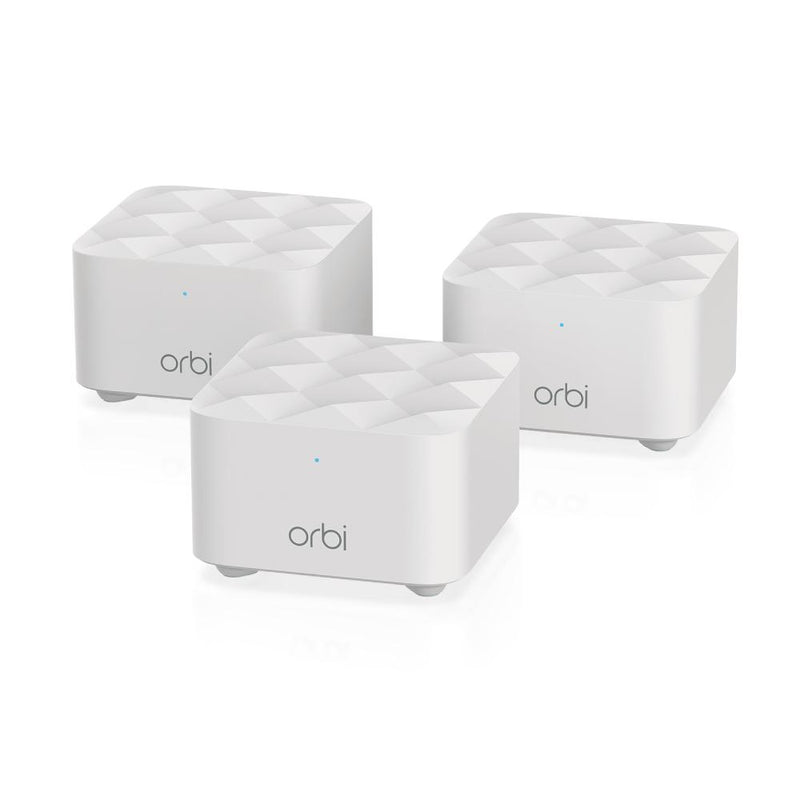  NETGEAR Orbi RBK13 Whole Home Mesh WiFi System  – Router replacement covers up to 4,500 sq. ft. with 1 Router & 2 Satellites
