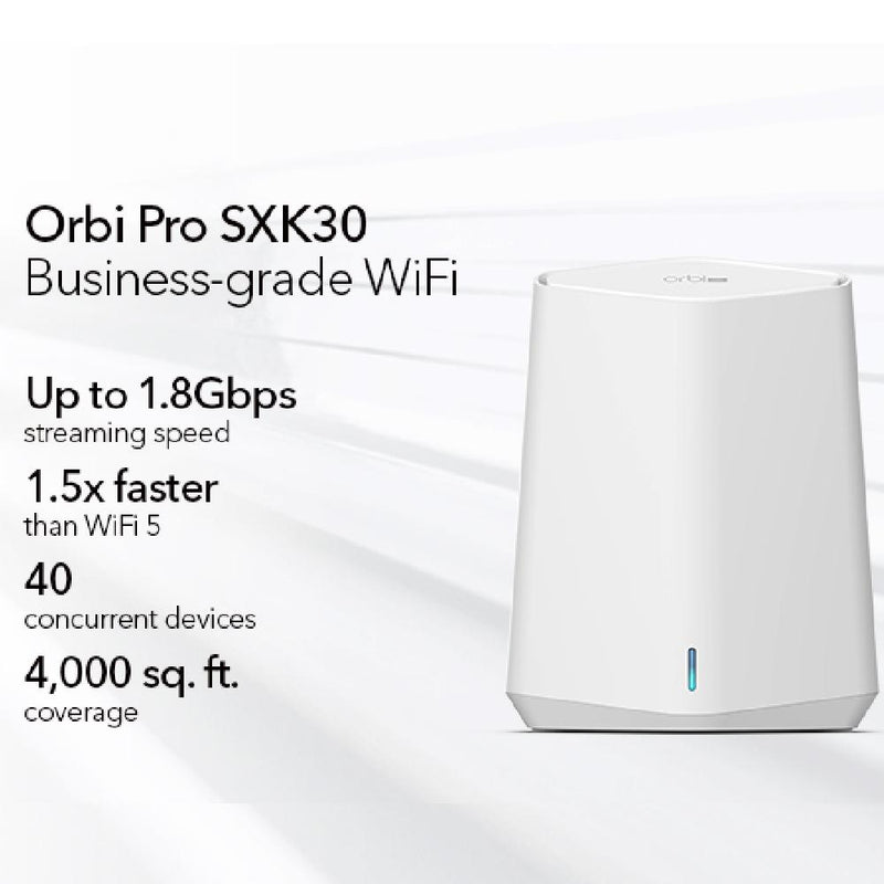 NETGEAR Orbi Pro SXK30 WiFi 6 Mini AX1800 Mesh System