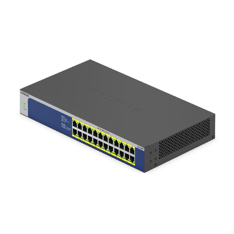 NETGEAR GS524PP 24-Port Gigabit Ethernet High-Power PoE+ Unmanaged Switch (300W)