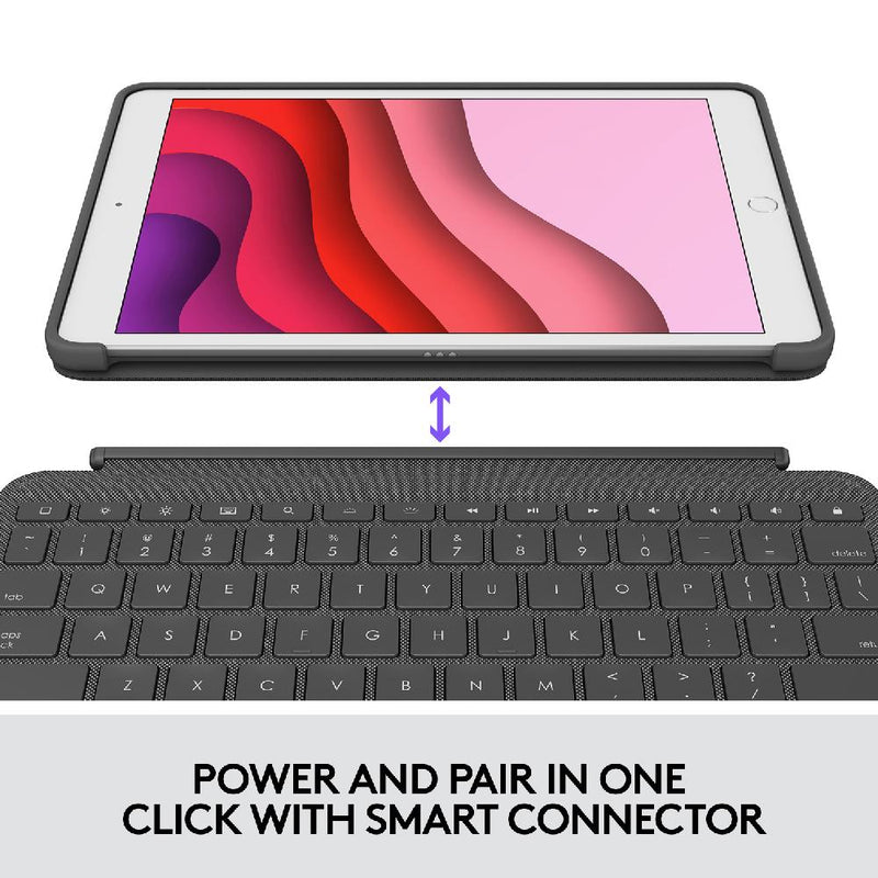 LOGITECH Combo Touch for iPad GRAPHITE