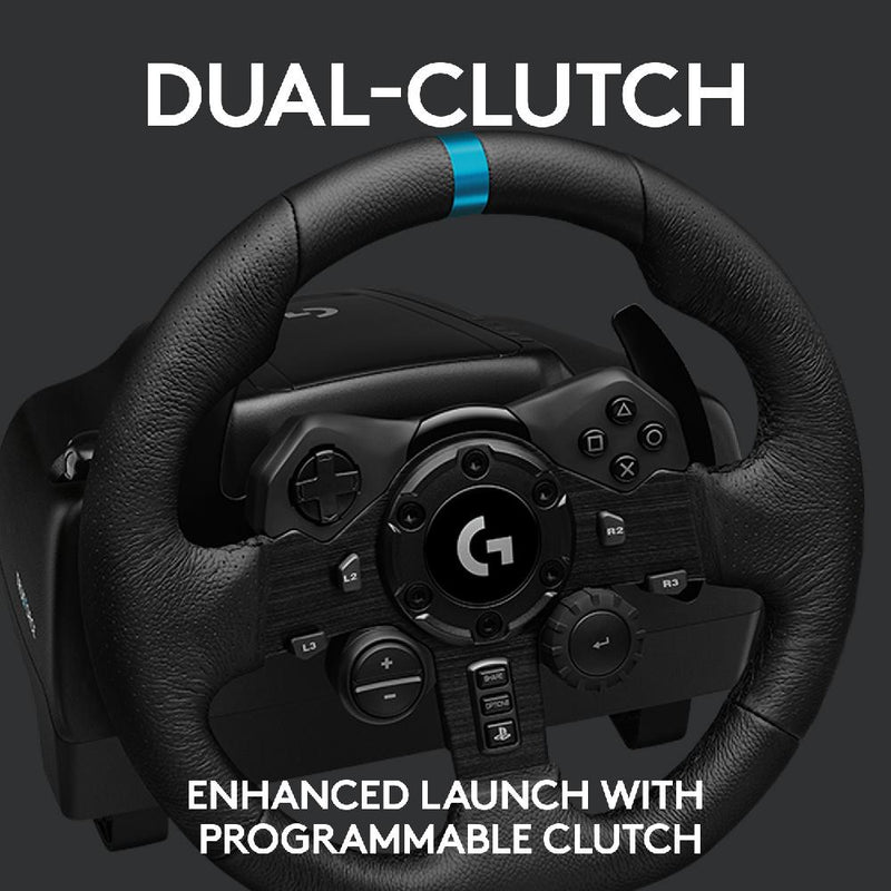 LOGITECH G923 Trueforce Racing Wheels & Pedals for PC and PlayStation (BLACK)