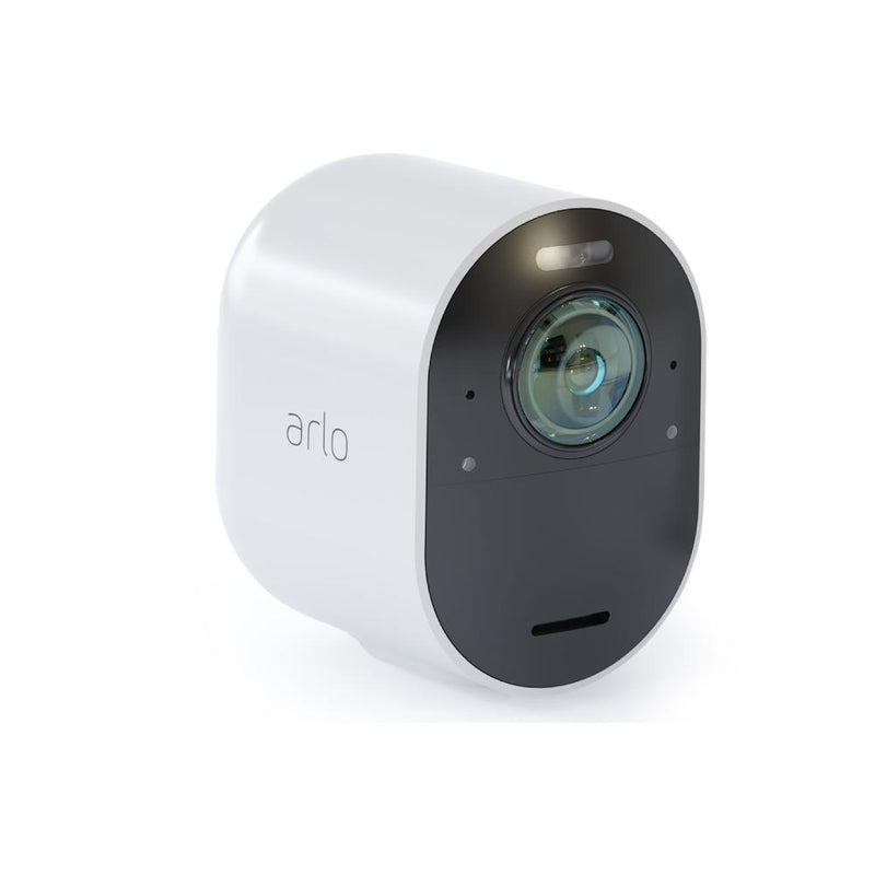  ARLO Ultra VMC5040 - 4K UHD Wire-Free Security Add-on Camera |Indoor/Outdoor with Color Night Vision, 180° View | Requires an Ultra SmartHub, sold separately | Works with Alexa and HomeKit,White