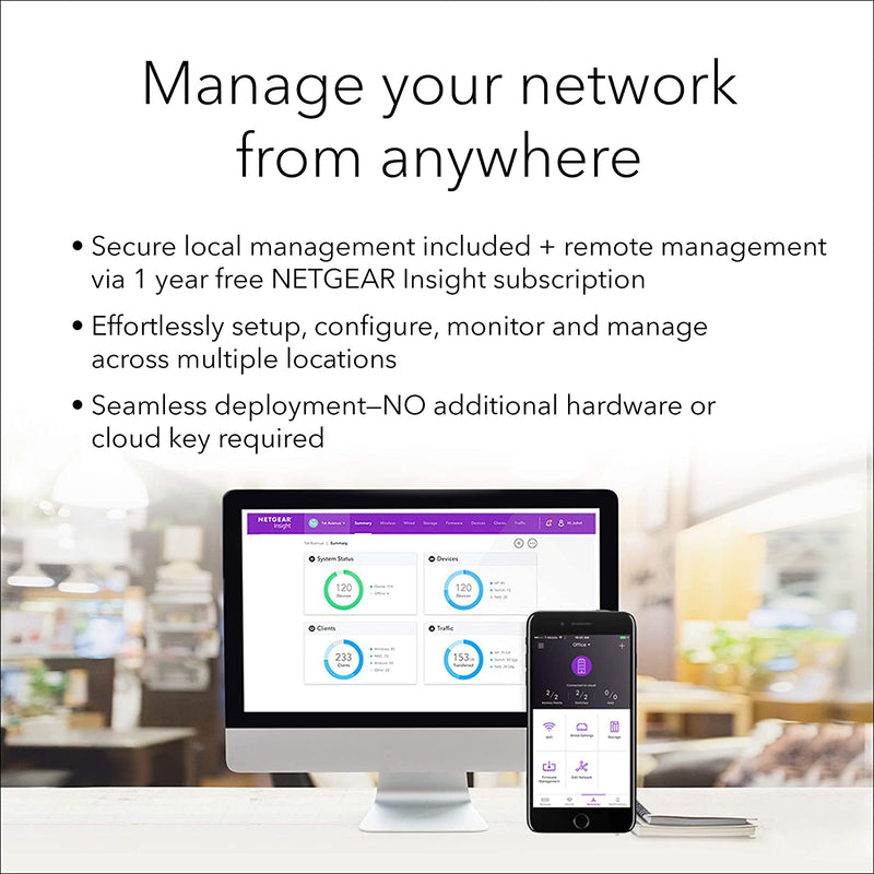 NETGEAR BR200 Insight Managed Business Security Router