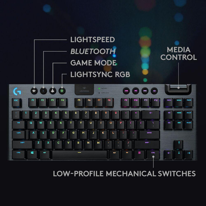 LOGITECH G915 TKL LIGHTSPEED Wireless Gaming keyboard