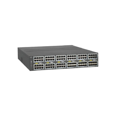 NETGEAR 12 Empty Slot Modular Stackable Managed Switch with 8-port 10G and 2-port 40G expansion cards