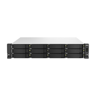 QNAP TS-h1887XU-RP-E2336-32G 18 Bay 2U Rackmount Hybrid NAS, powered by an Intel® Xeon® E processor and 10GbE port