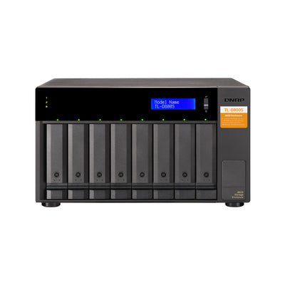 QNAP TL-D800S 8 Bay High-performance desktop SATA 6Gbps JBOD storage enclosure
