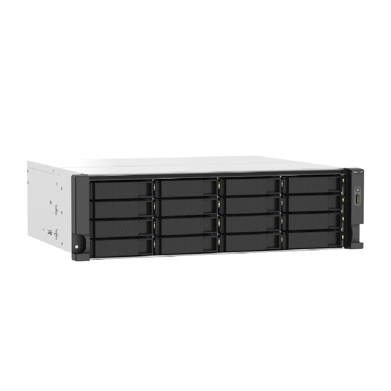 QNAP TS-1673AU-RP-16G 16 Bay High-performance dual-2.5GbE NAS Powered by a Quad-core AMD Ryzen™ processor