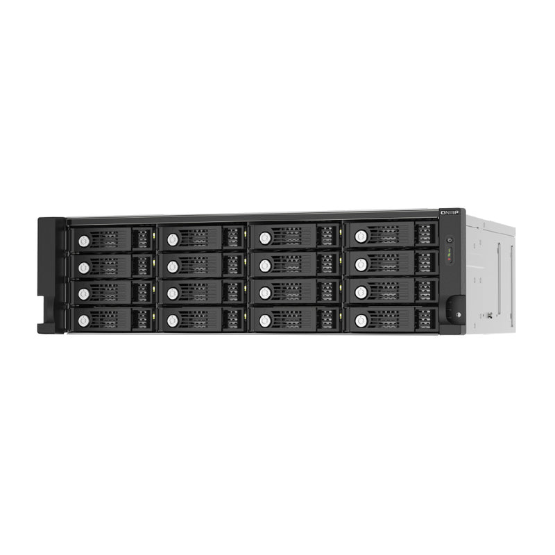 QNAP TL-R1620Sep-RP 16 Bay Enterprise-grade SAS 12Gb/s storage expansion supporting multipath routing and daisy chaining