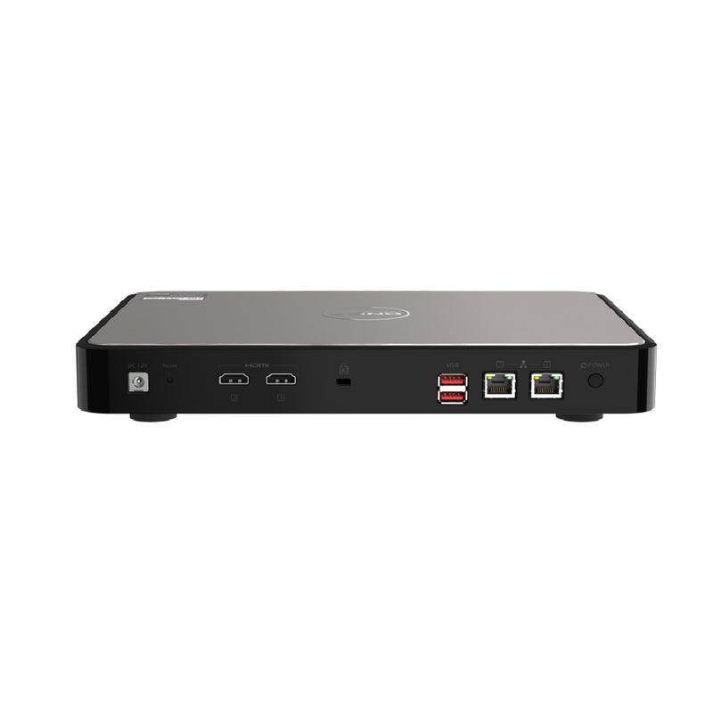 QNAP HS-264 Silent and lightweight home NAS for multimedia playback and streaming with dual HDMI 2.0 4K output