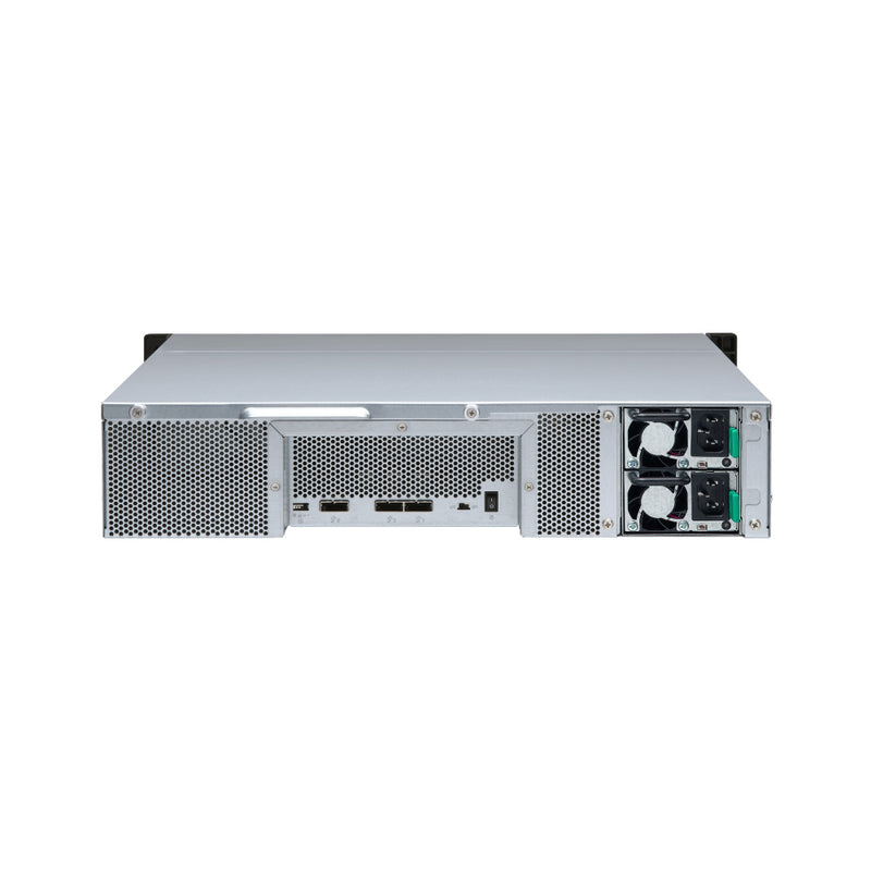 QNAP TL-R1200S-RP 12 Bay High-performance rackmount SATA 6GB/s JBOD storage enclosure, with redundant power supply