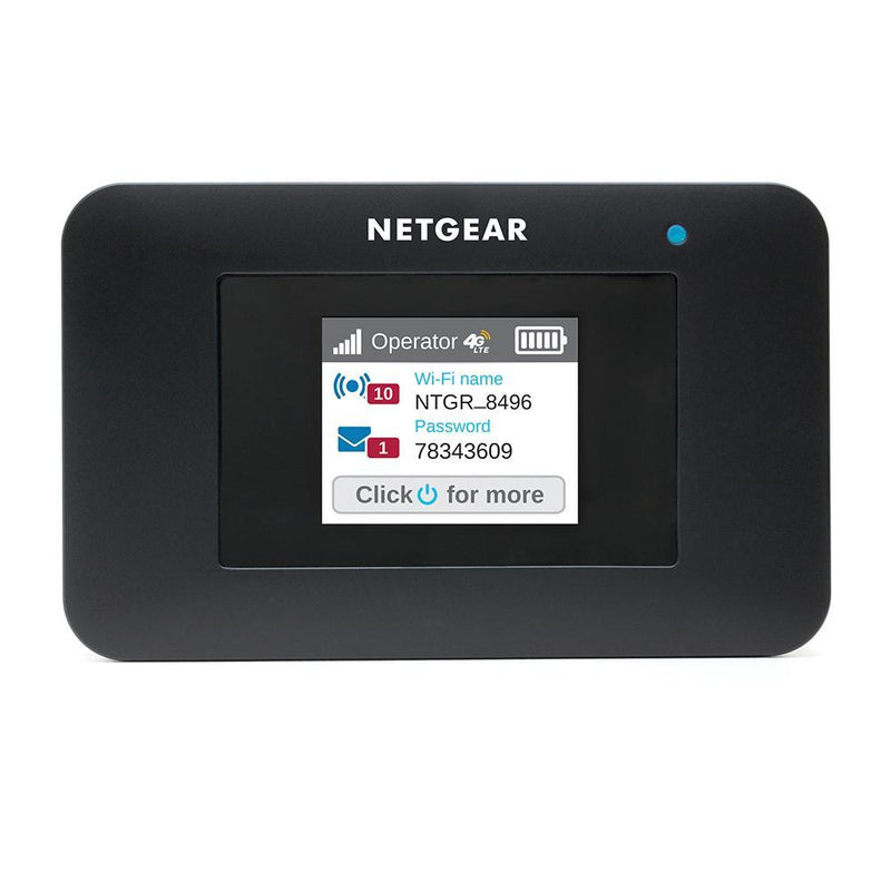 NETGEAR AC797 AirCard Mobile Hotspot 4G LTE Router, Mifi, Unlocked Portable Wifi, Connect up to 15 Devices with Download Speeds up to 400 Mbps - Black