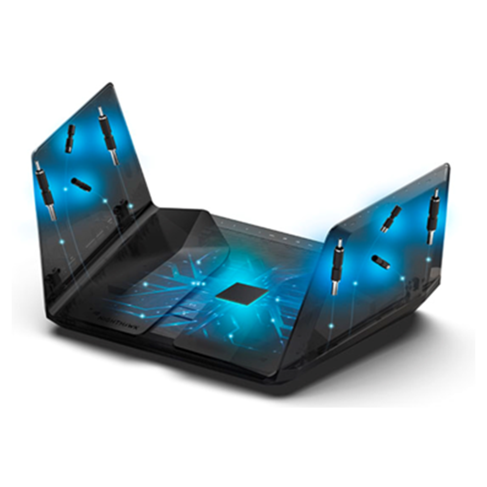 NETGEAR Nighthawk RAX200 Tri-band AX12 WiFi 6 Router - AX11000 – Kaira ...