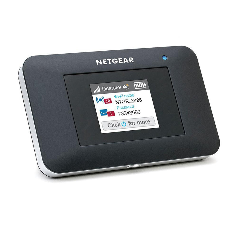 NETGEAR AC797 AirCard Mobile Hotspot 4G LTE Router, Mifi, Unlocked Portable Wifi, Connect up to 15 Devices with Download Speeds up to 400 Mbps - Black