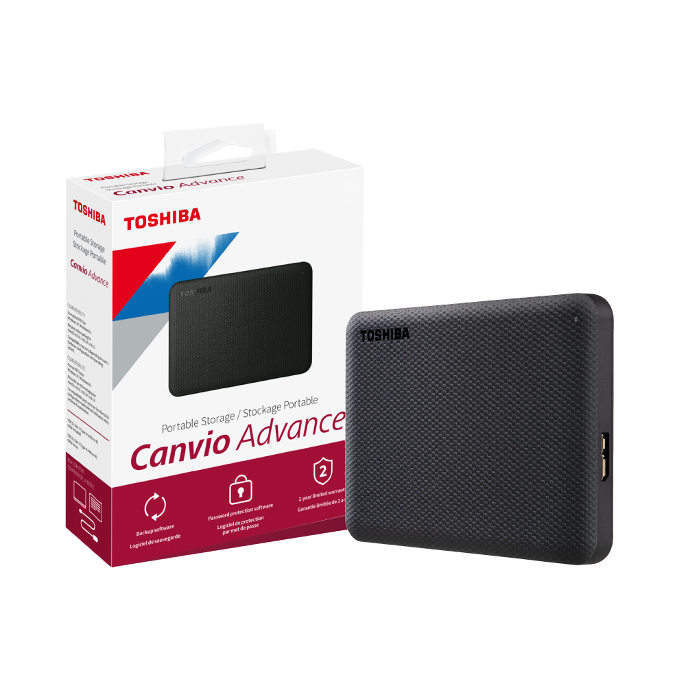 TOSHIBA Canvio Advance V10 Portable External Hard Drive – Kaira