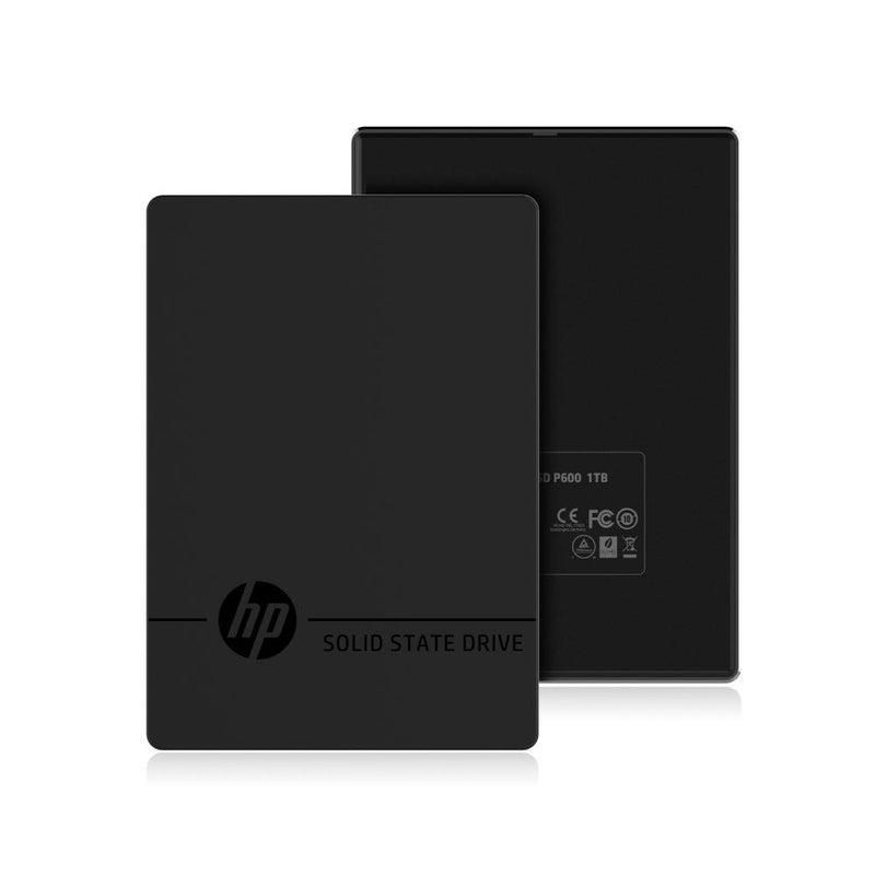 HP SSD P600 Portable Solid State Drive, BLACK