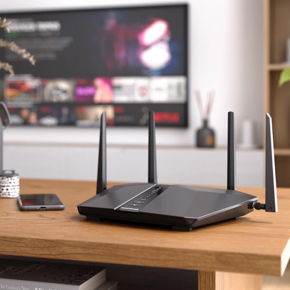 Nighthawk Router Rax50 NETGEAR Nighthawk RAX50 Dual-band AX6 WiFi 6 Router - AX5400 – Kaira ...
