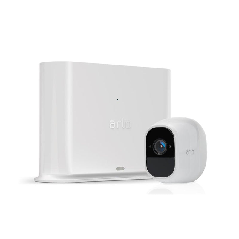  ARLO Pro 2 VMS4130P - Wireless Home Security Camera System with Siren | Rechargeable, Night vision, Indoor/Outdoor, 1080p, 2-Way Audio, Wall Mount | Cloud Storage Included | 1 camera kit (White)