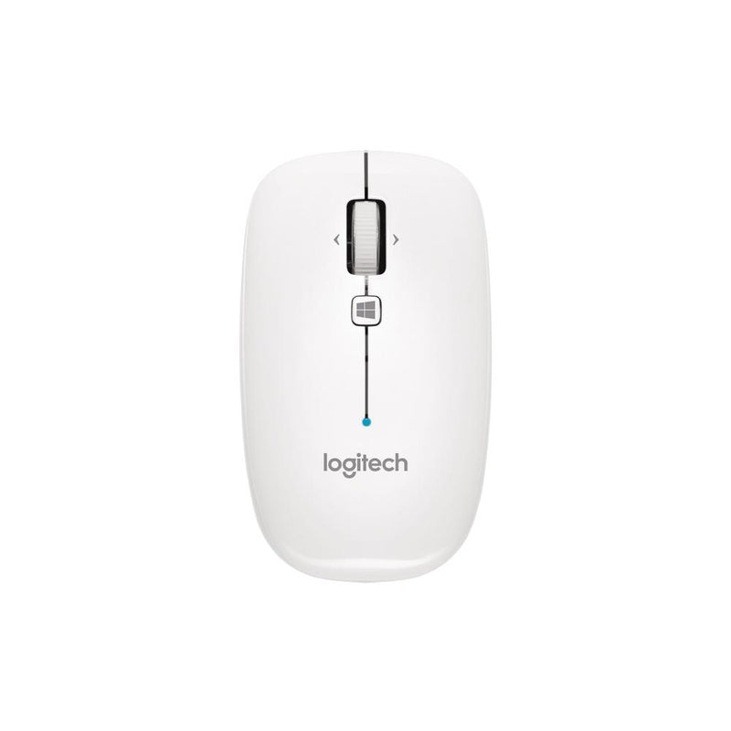 LOGITECH M557 Bluetooth Wireless Mouse (Pearl White)